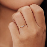 Ensemble Diamond Ring - 0,13ct Salt & Pepper Diamonds