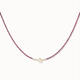 Talisman Necklace - Red Garnet