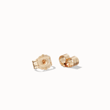 Solitary Diamond Studs - 0.35ct Salt & Pepper Diamonds