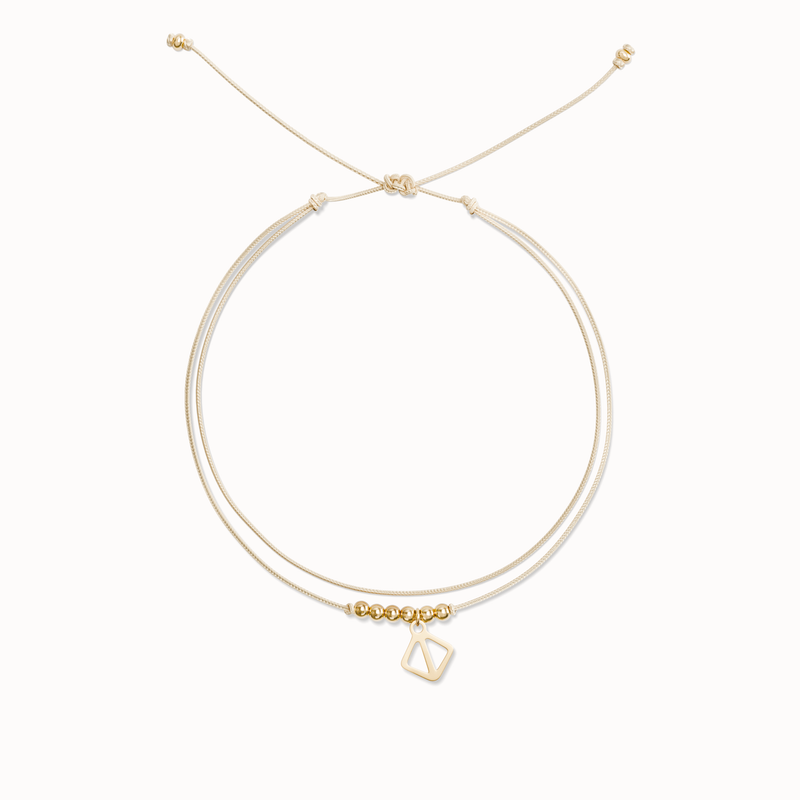 Makaro Mini Bracelet - beige