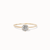 Solitary Diamond Ring - 0,35ct Salt & Pepper Diamond