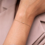 Stardust Diamond Bracelet - 0.02ct Salt & Pepper Diamond