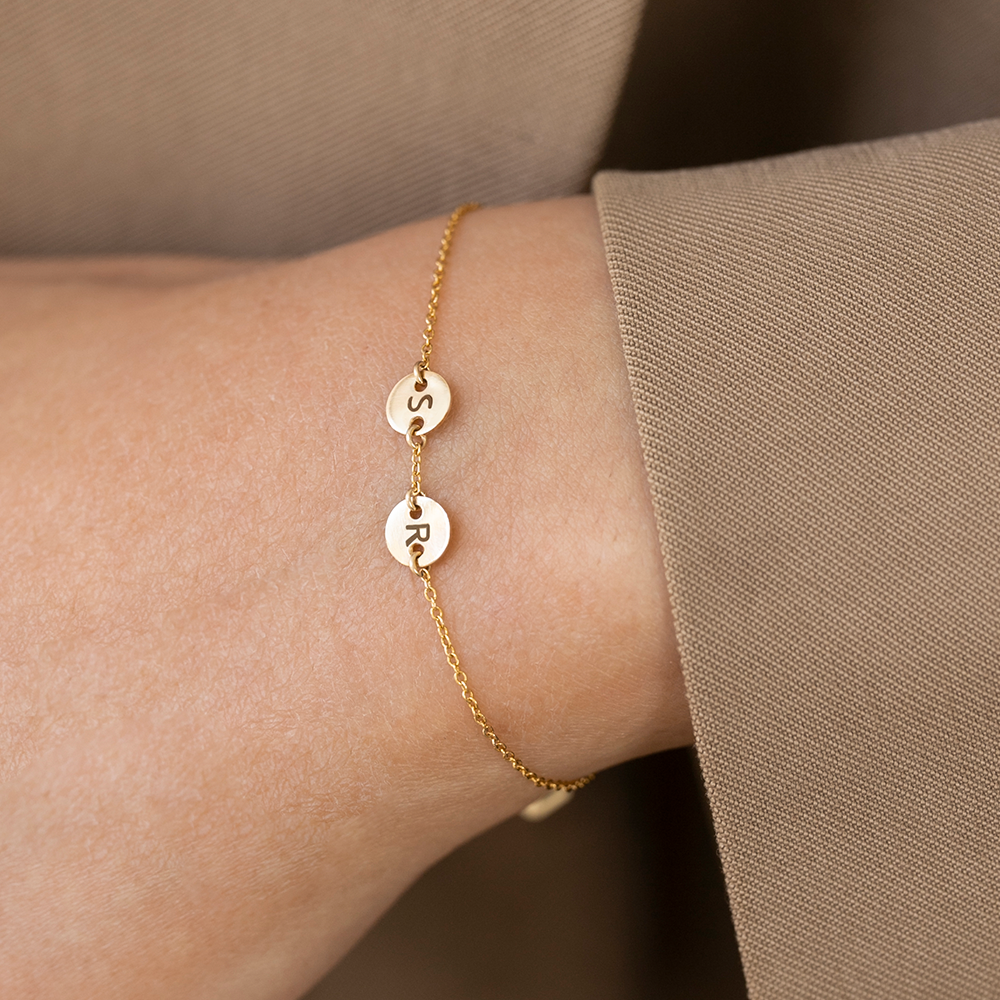Create Your Own - 2 Initials Bracelet